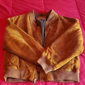Vintage GAP brown suede jacket
